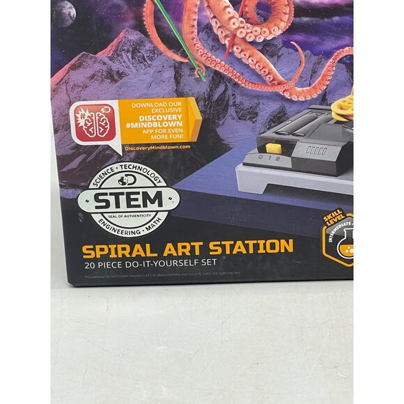 discovery mind blown spiral art station 20 piece  ages 8+ READ NEW - Picture 2 of 13